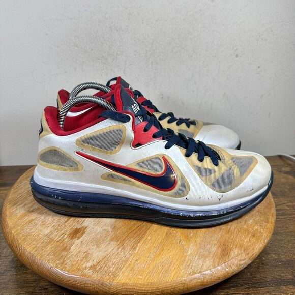 Nike Lebron Olympic University Red Obsidian 510811-101 Shoes